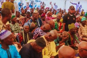 Ogbomoso Local Government Community Welcome the City's Monarch in Scheduled Town hall Meeting