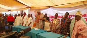 Ogbomoso Local Government Community Welcome the City's Monarch in Scheduled Town hall Meeting